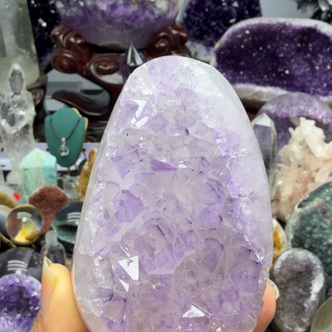 水晶未镶嵌珠宝半成品全抛