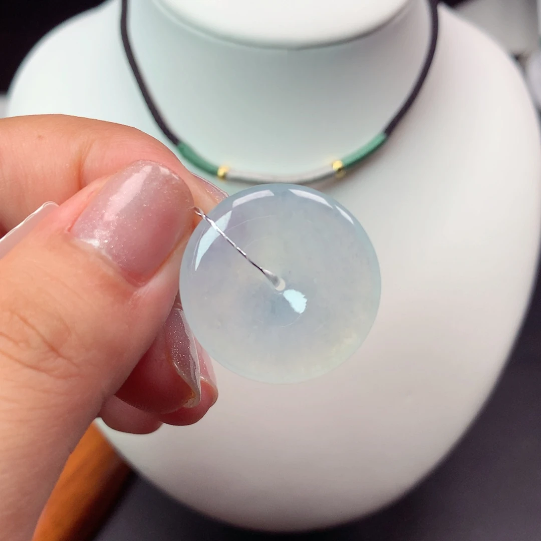 翡翠未镶嵌颈饰14