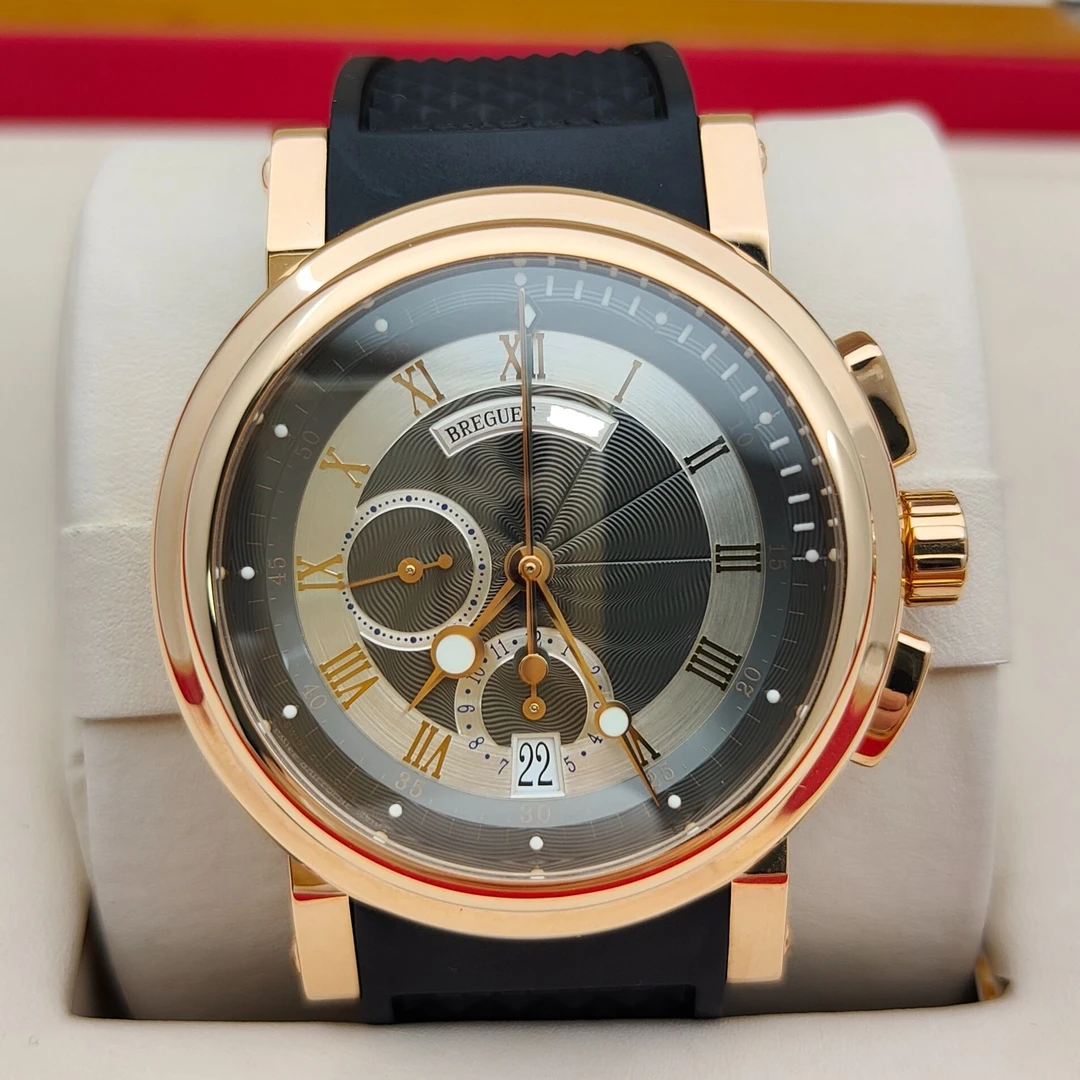 99新 BREGUET/宝玑 【金缘】航海5827/单表/42mm