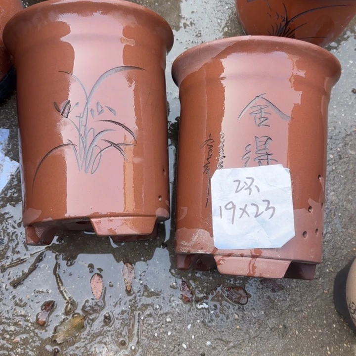 紫砂花盆特价商品