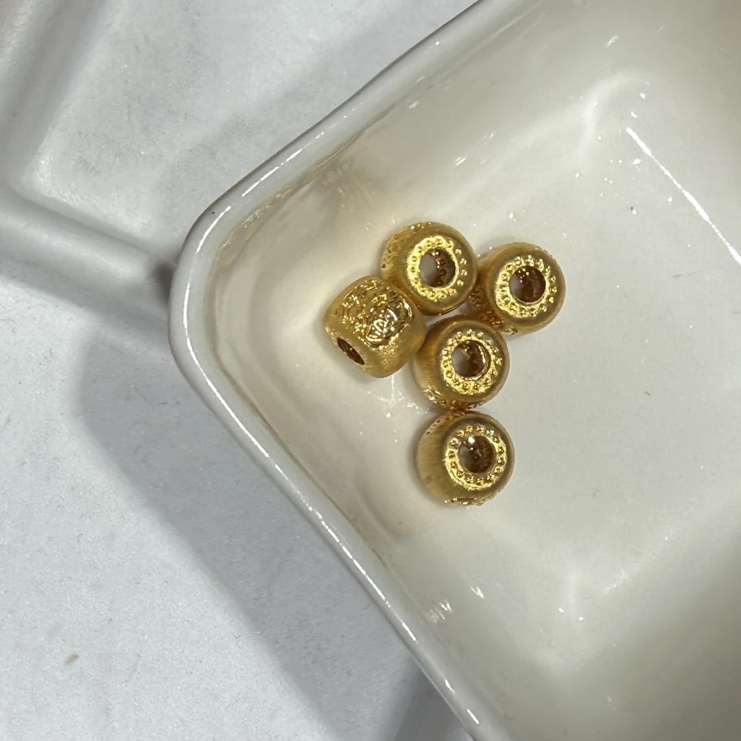 18K金扎基拉姆转运珠吊坠