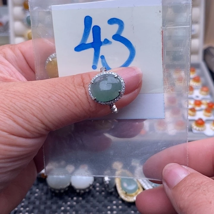 未镶嵌戒指翡翠缅甸