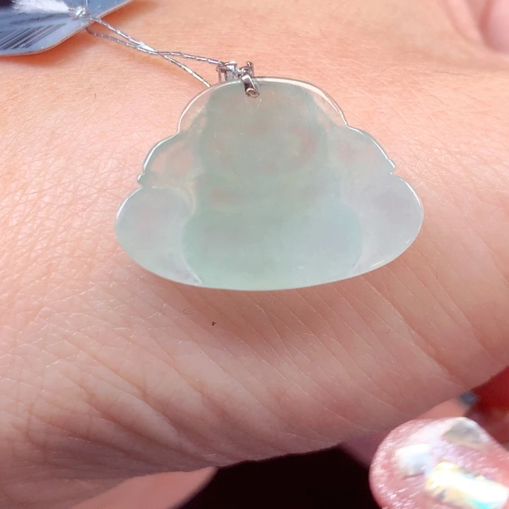 定制翡翠18K金镶嵌翡翠