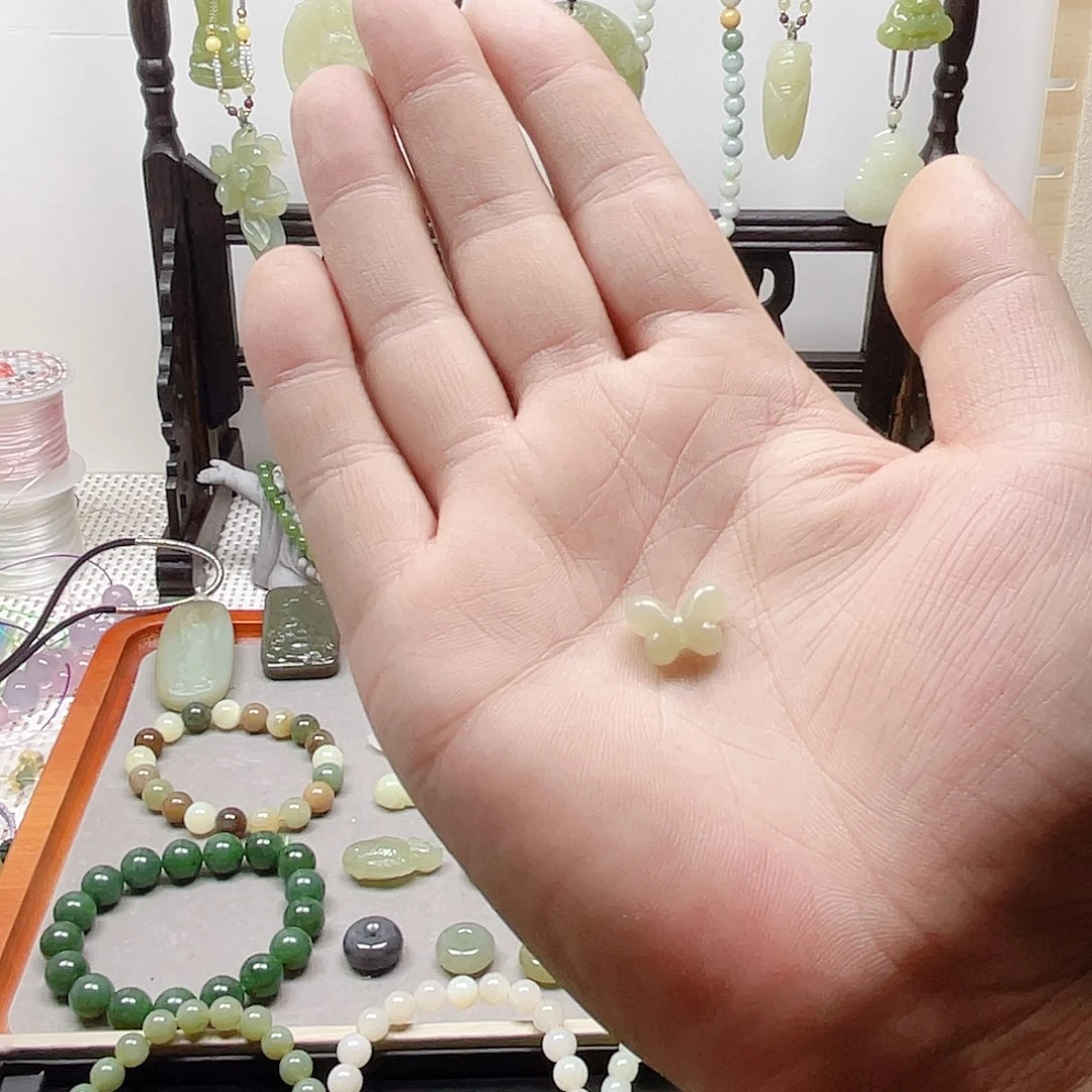 满***星手链未镶嵌和田玉