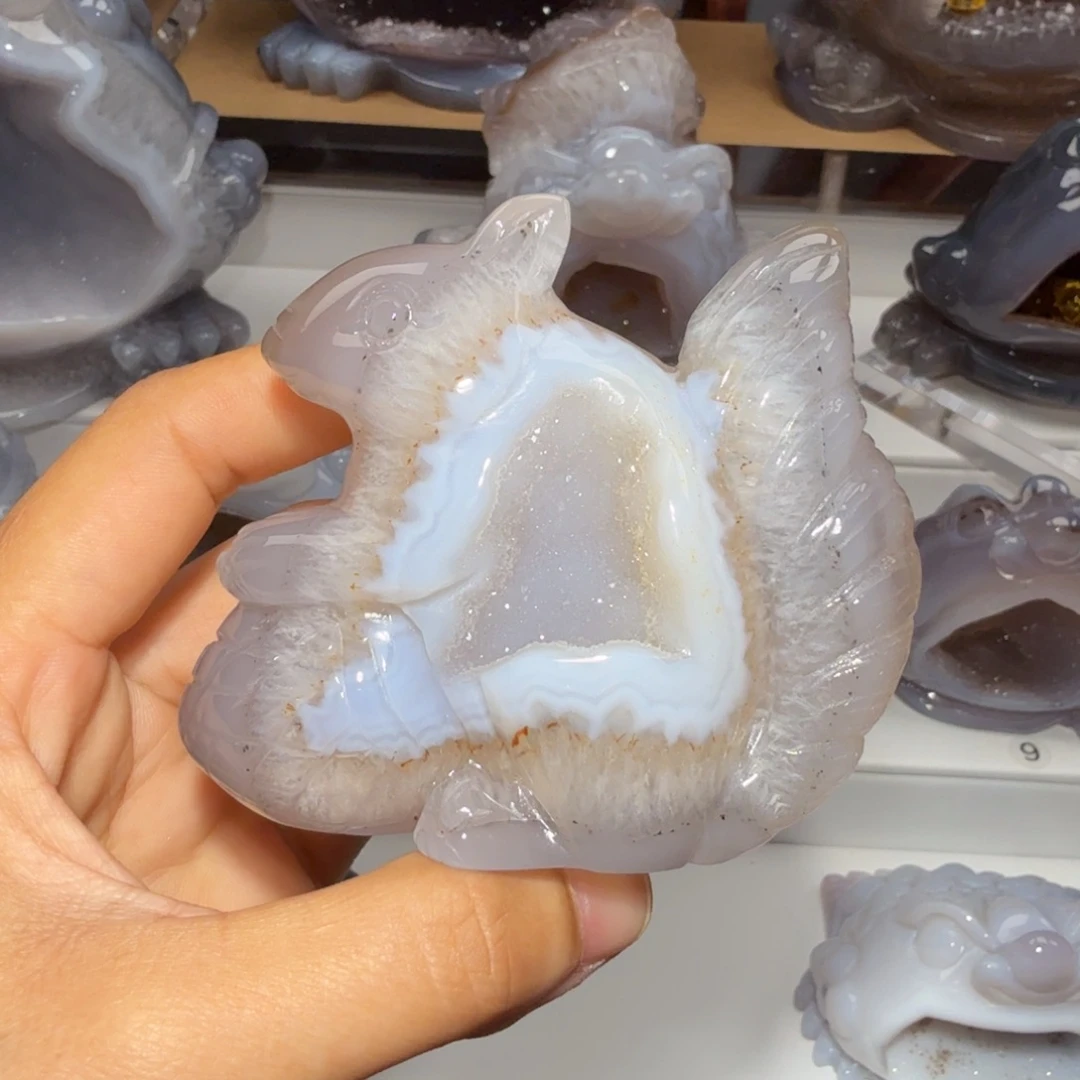 玛瑙/玉髓未镶嵌摆件