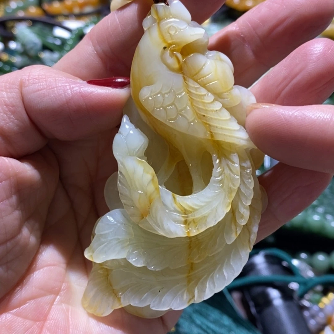 【闪购商品】蛇纹石玉毛衣链未镶嵌