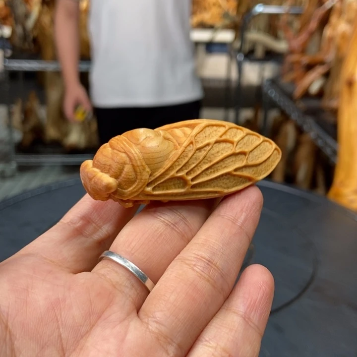 柏木（崖柏）手把件