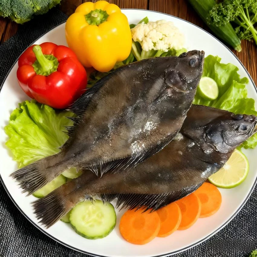 甄选海捕偏口鱼比目鱼冷冻海鲜450g