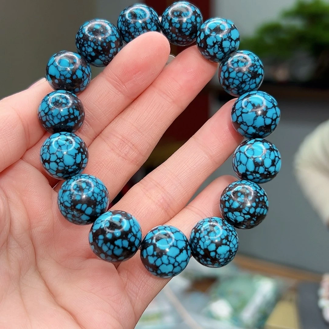 绿松石珠宝奇石未镶嵌壶*