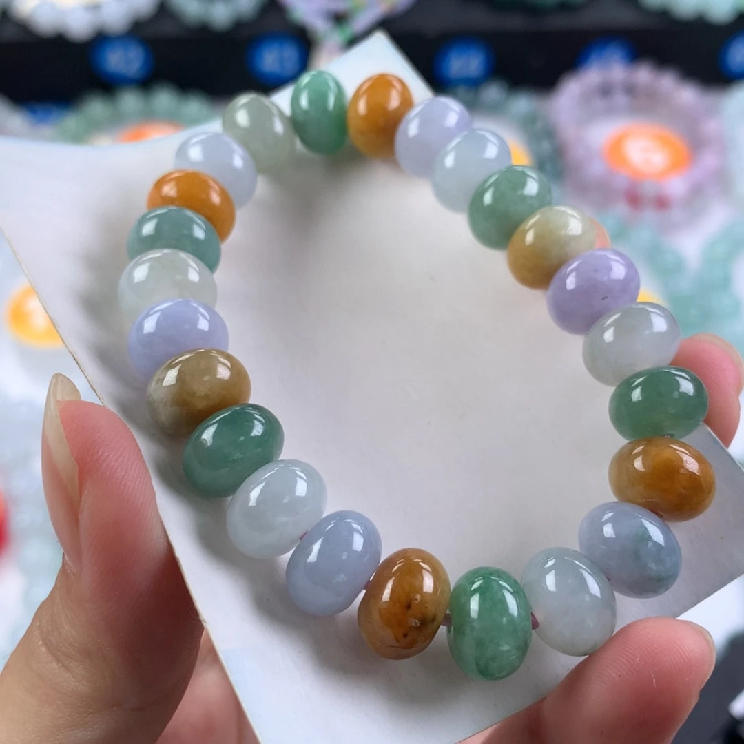 未镶嵌手链翡翠卡10.7