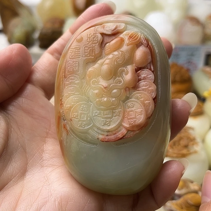 石材古青石不退换貔貅