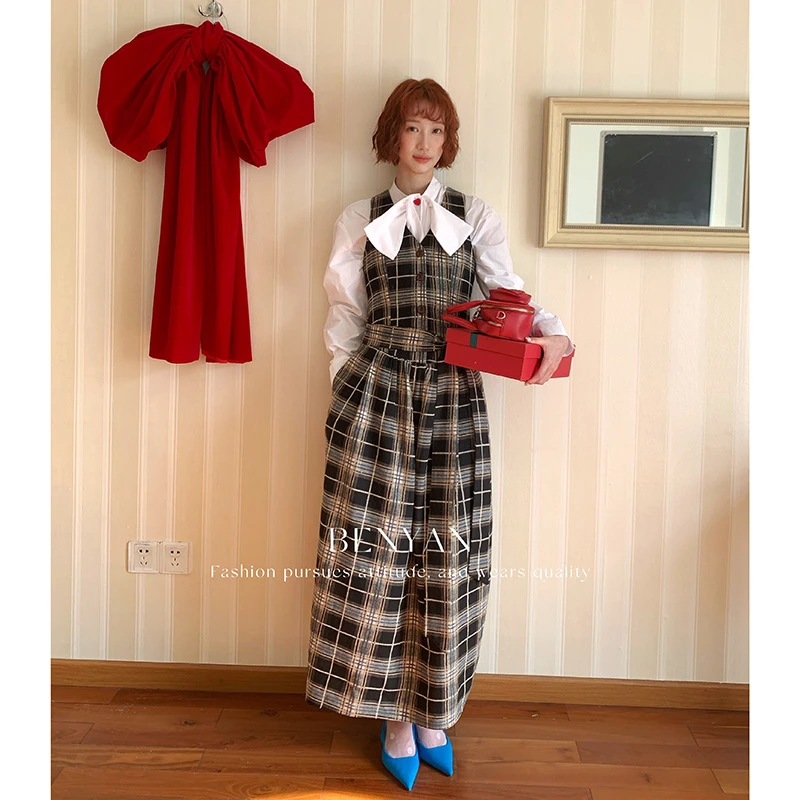 【跨年新衣】BENYAN本言2026早春新款连衣裙82707