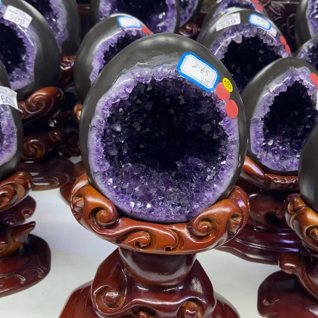 未镶嵌大型摆件（非配饰）紫晶琪