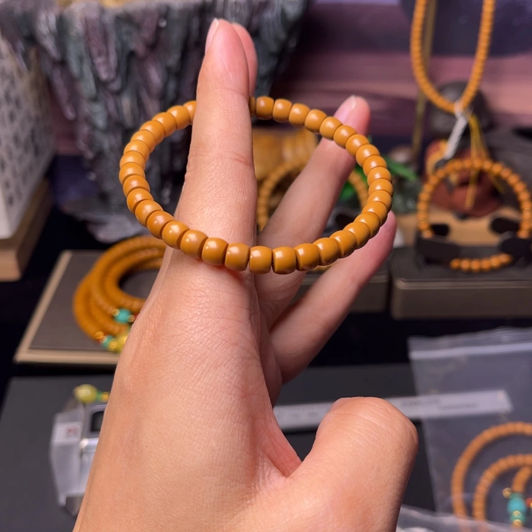 橄榄核手串sss橄榄核核尖@@单圈6.4