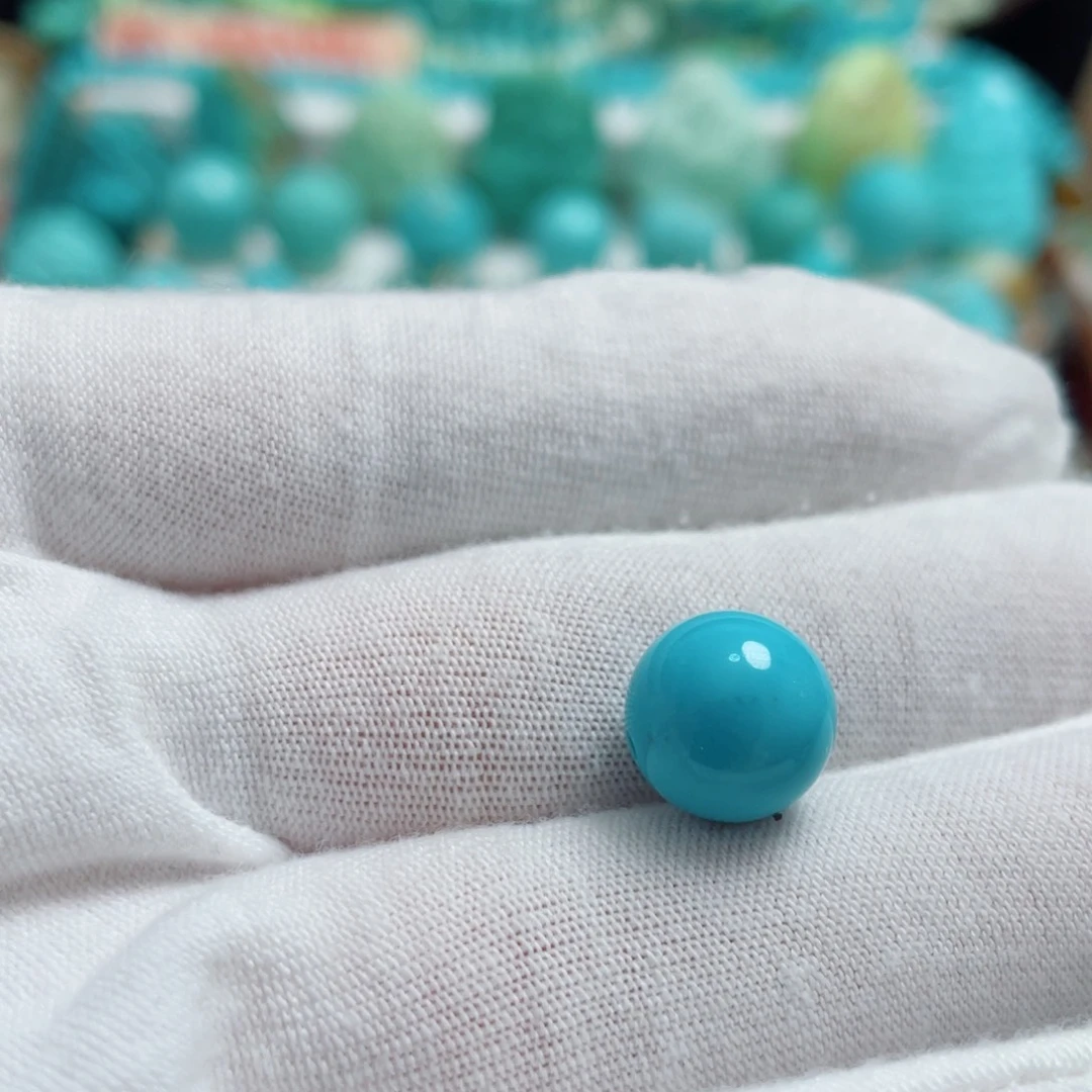 绿松石18K金镶嵌珠宝奇石