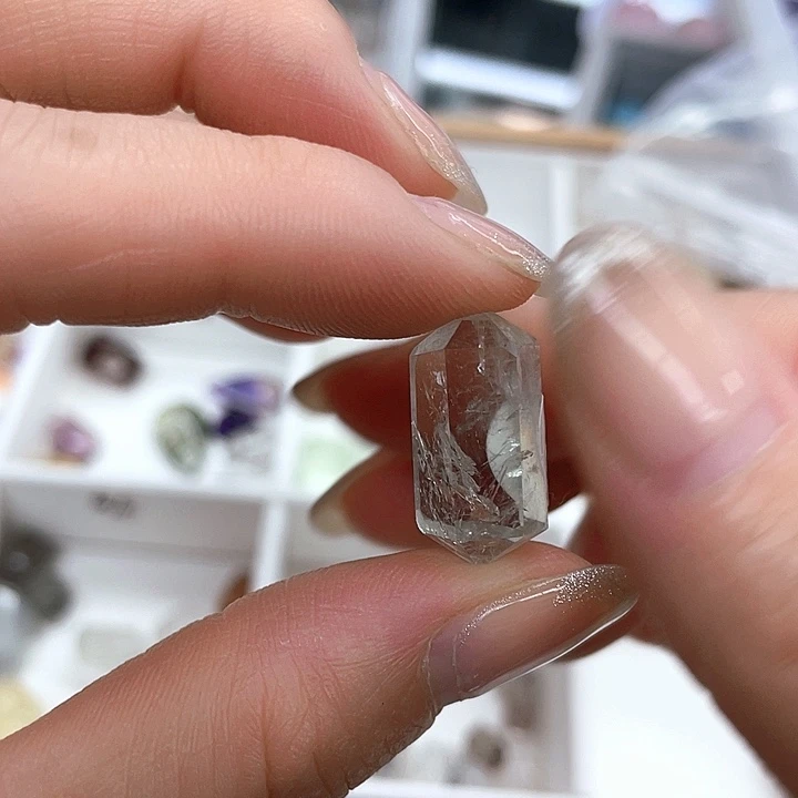 珠宝半成品未镶嵌绿水晶4118
