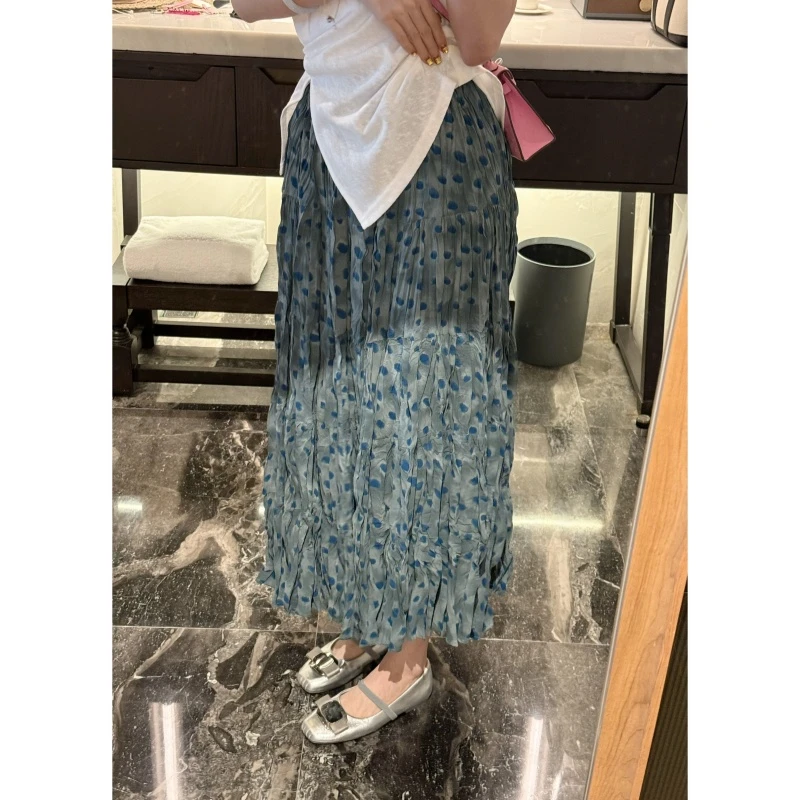 【孔雀翩翩】夏季时尚百搭设计款半身裙-CQ2025628