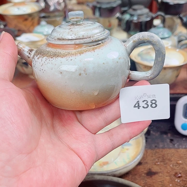 沁庐柴窑古法柴烧全手工茶具