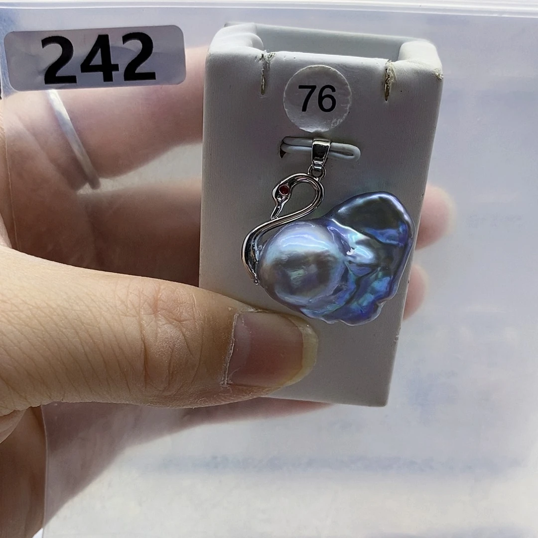 颈饰合金淡水珍珠