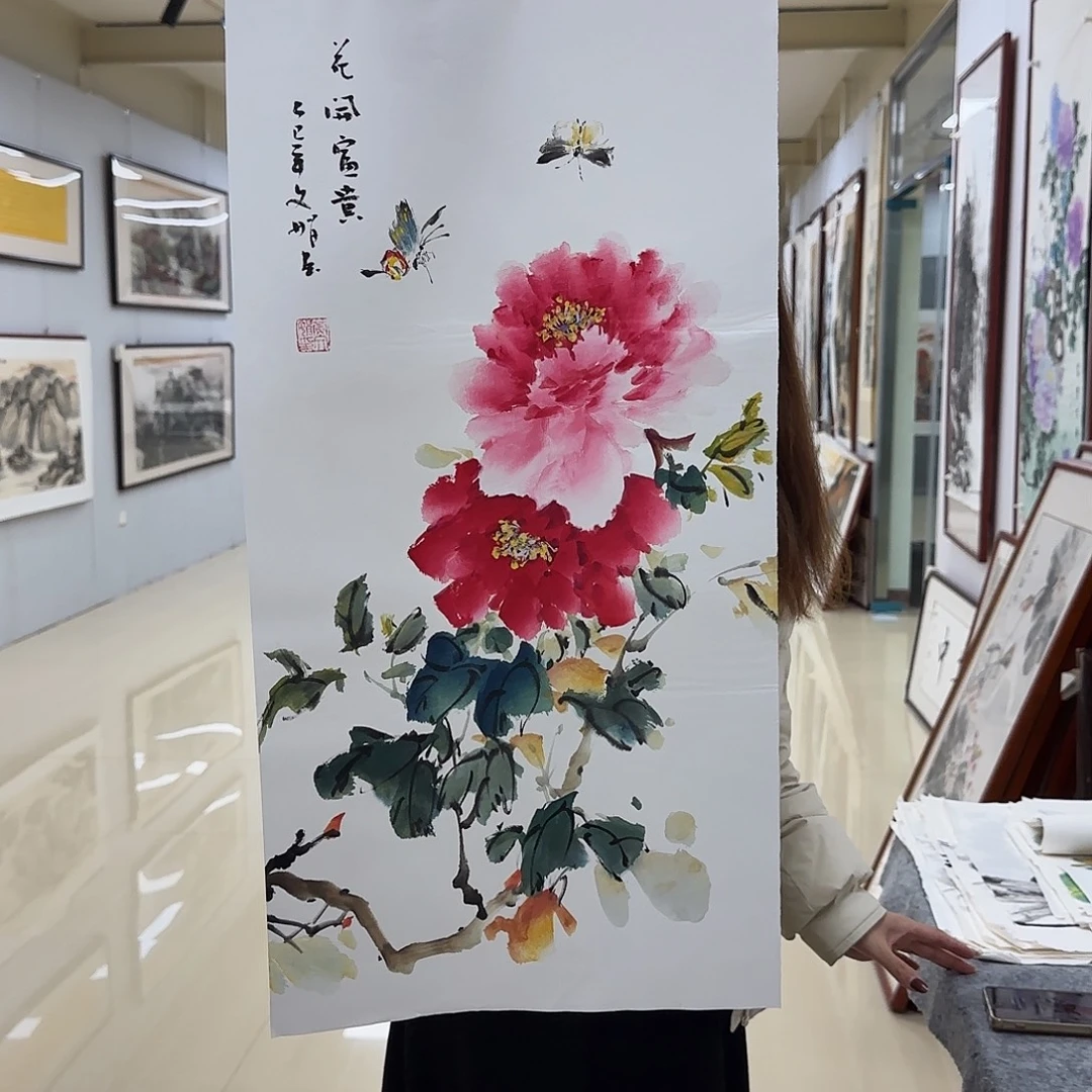 国画国画作品集一个由