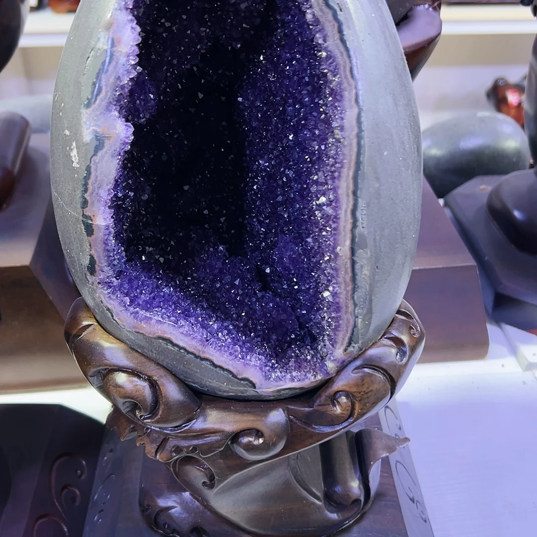 紫晶未镶嵌大型摆件（非配饰）