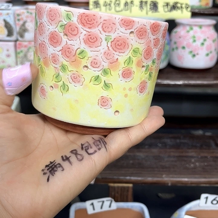 ****࿐手工制作多肉花盆