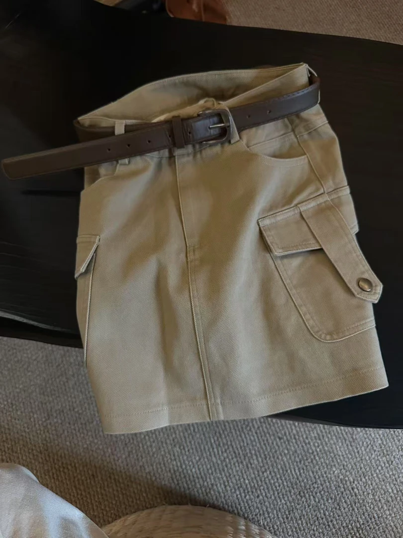 ZCANAL.高品质潮牌辣妹风工装半身裙