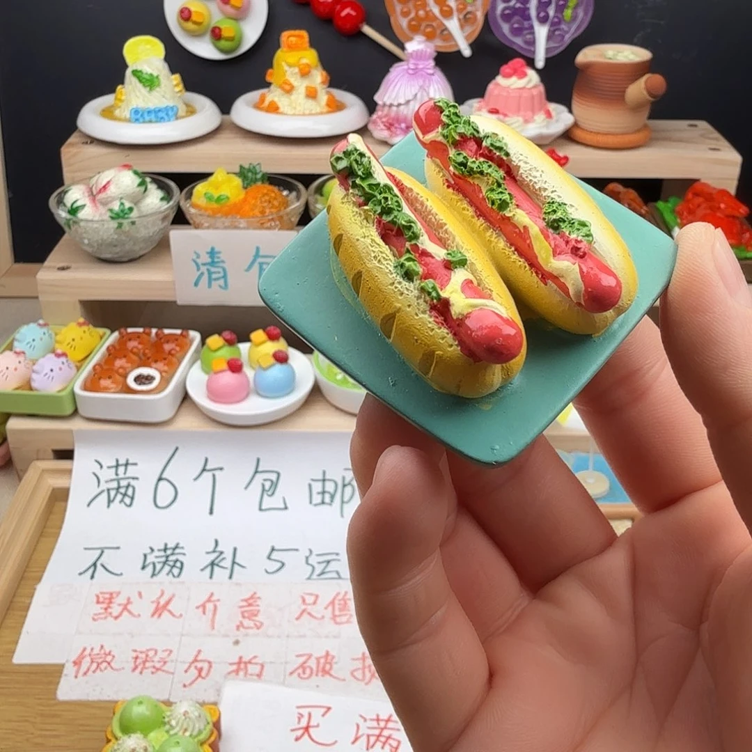 树脂食玩冰箱贴 凭开箱视频售后
