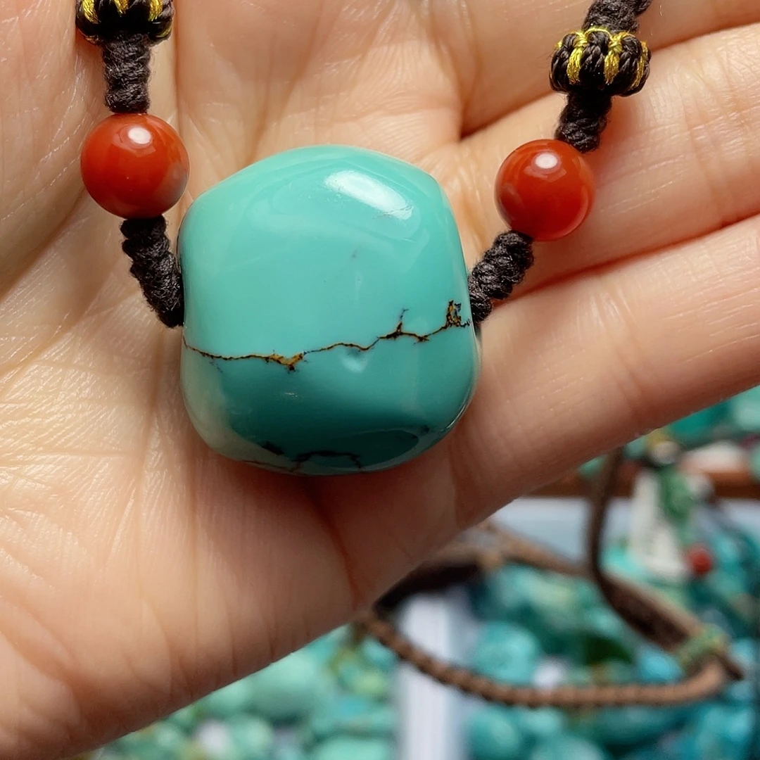 ****️绿松石未镶嵌手链