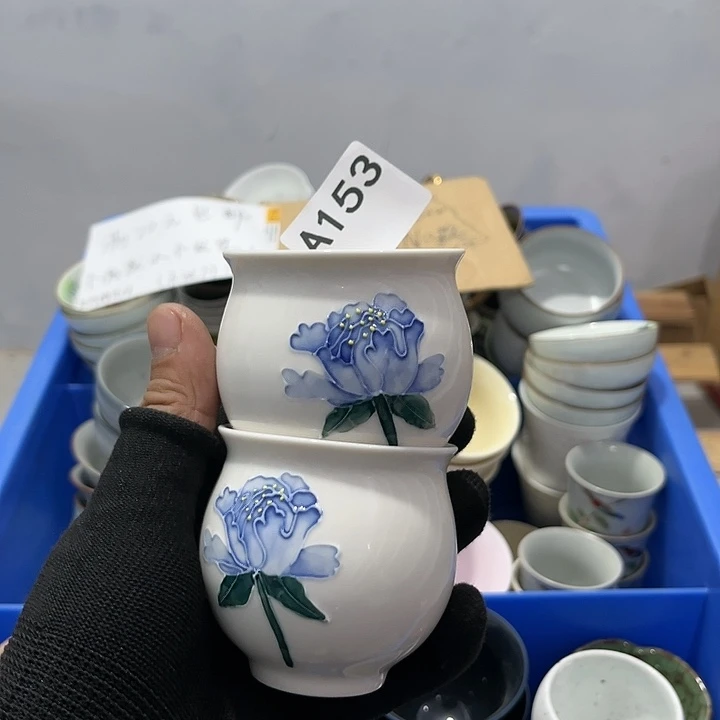 简***.瓷片茶摆件工艺品摆件666