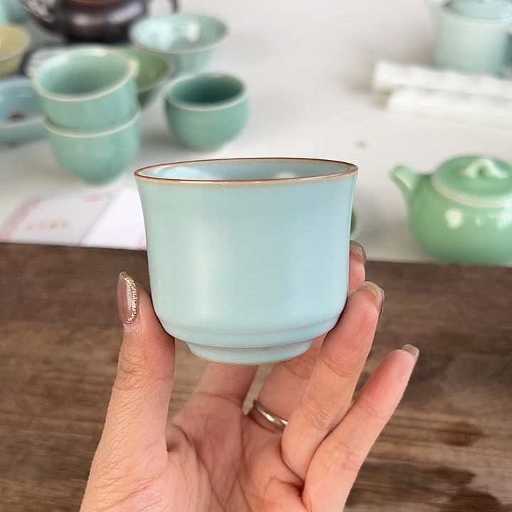 小米茶器龙泉青瓷