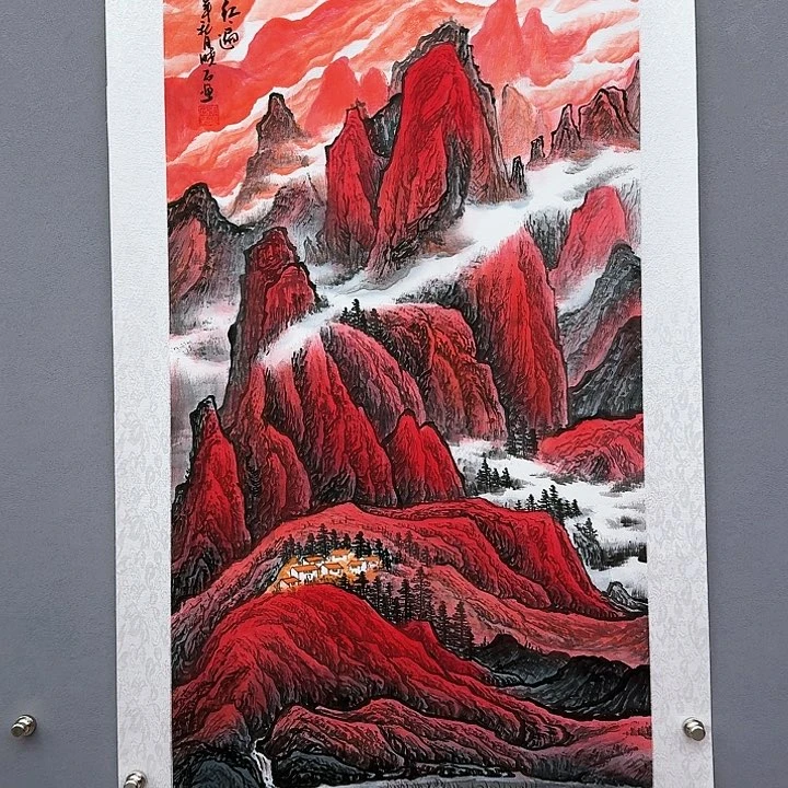 国画书法作品多次参加