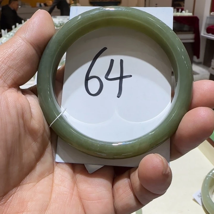 和田玉未镶嵌手镯612