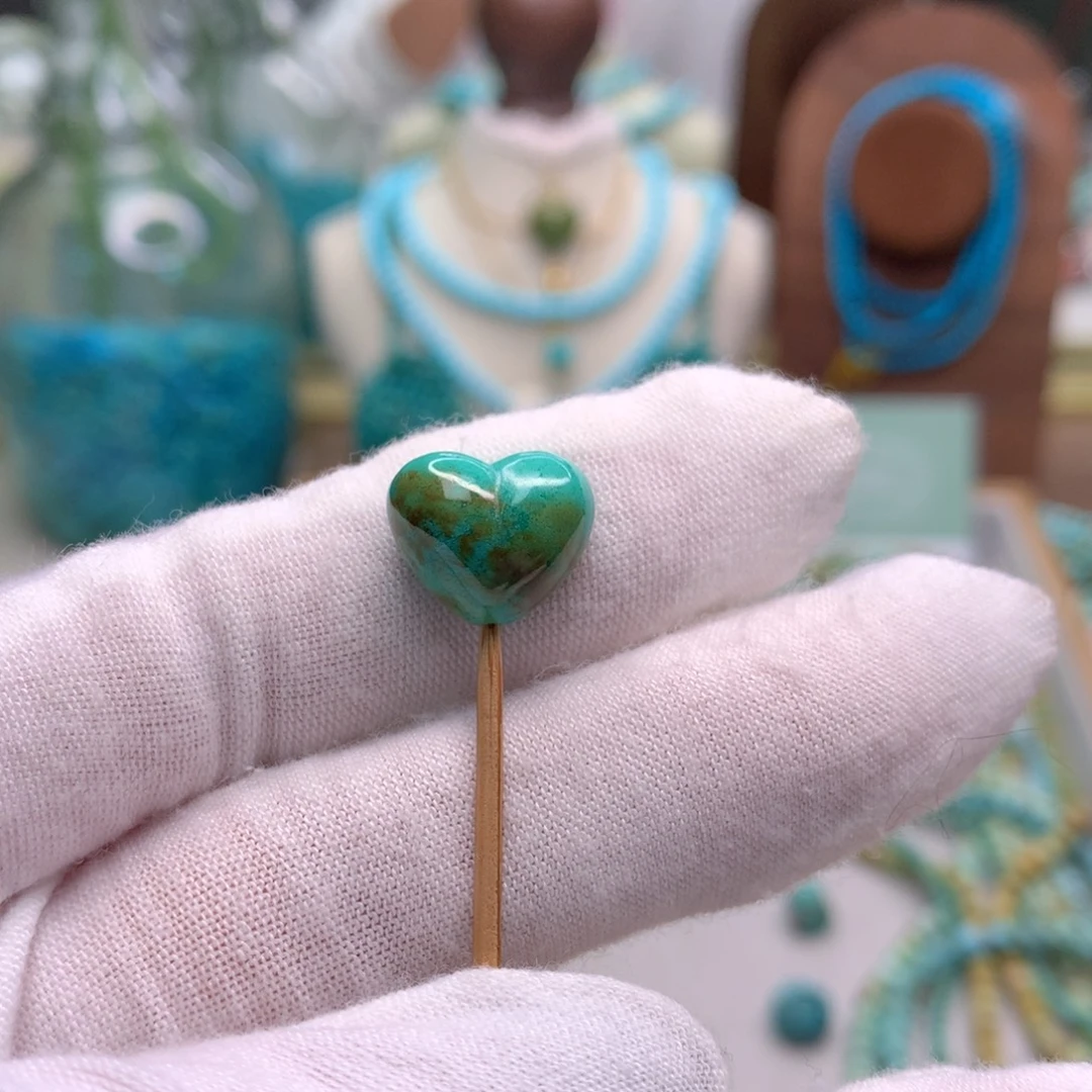 绿松石未镶嵌配饰