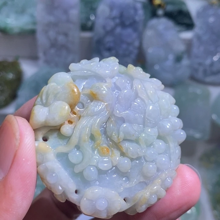 【闪购商品】翡翠未镶嵌颈饰1111111111111
