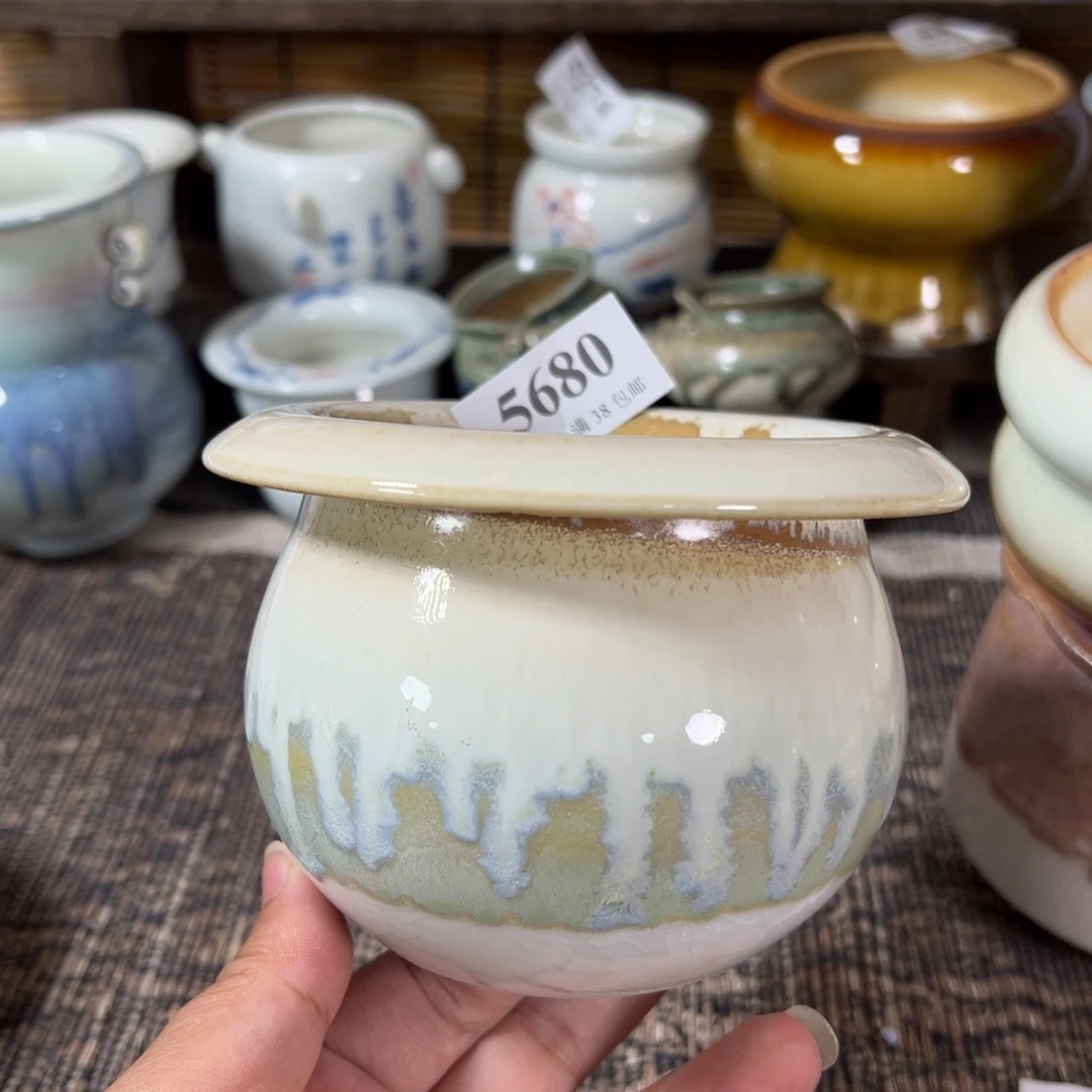 口8 景德镇手工花盆