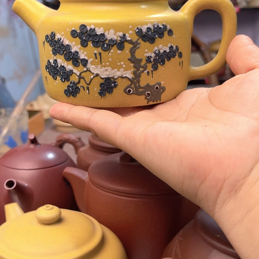 茶壶紫砂全手工制作