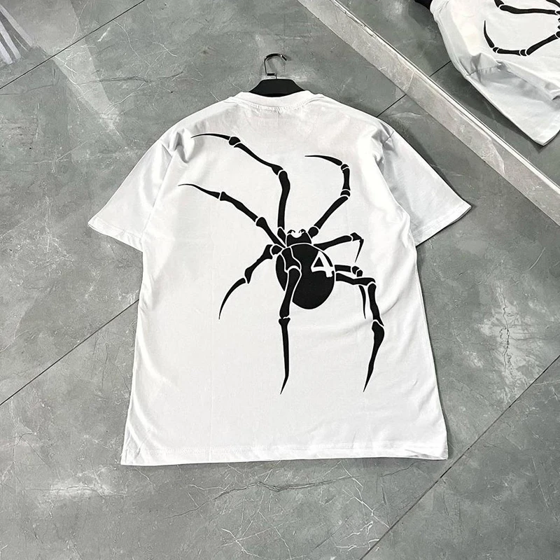 260G重磅纯棉短袖美式潮牌个性原创T恤复古街头设计夏季宽松半袖