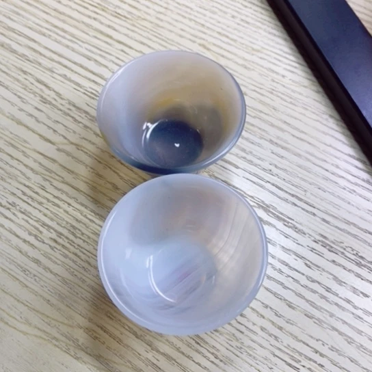 未镶嵌茶具玛瑙/玉髓茗*