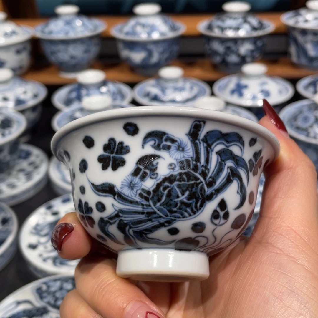 景德镇陶瓷手工手绘