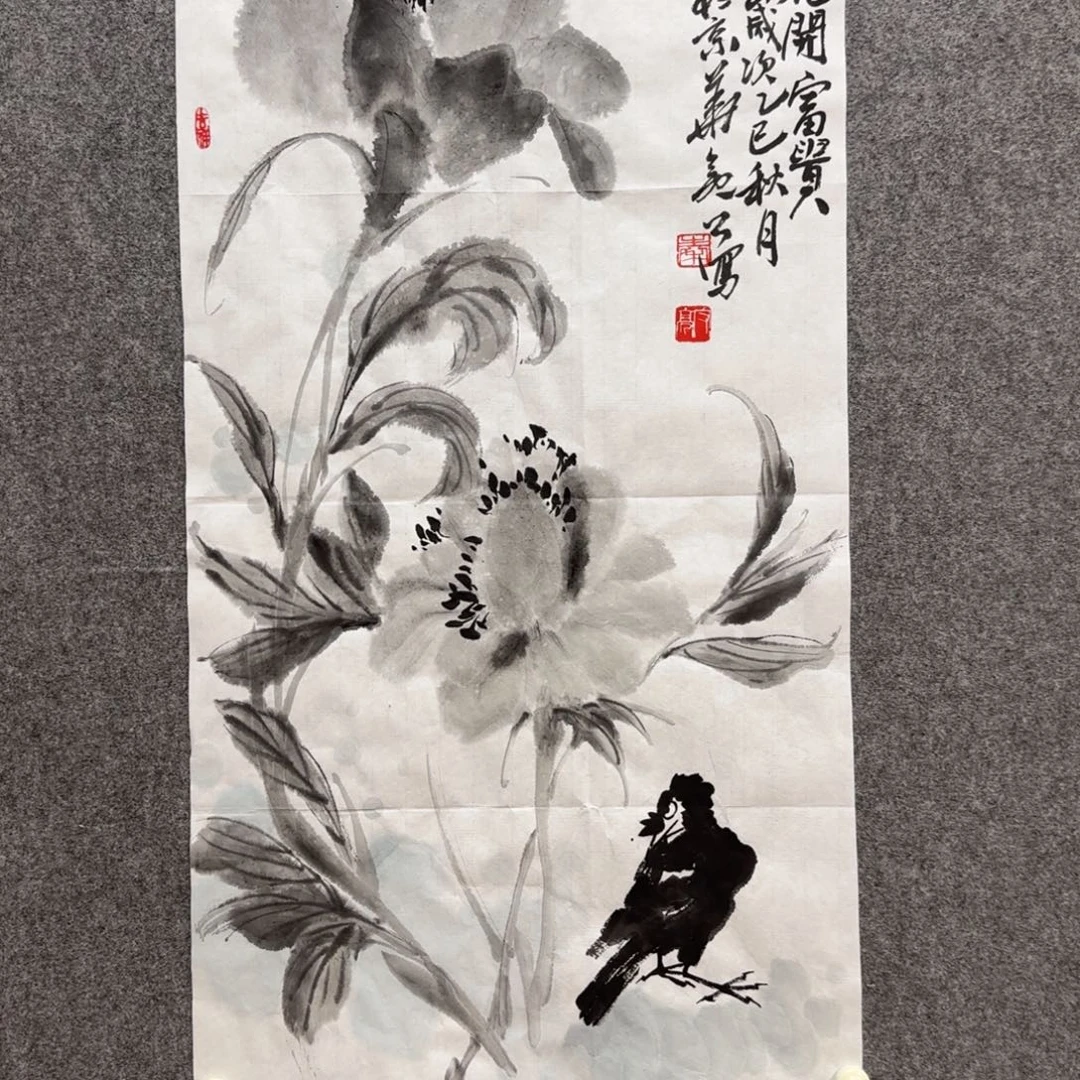 国画亮公老师手绘作品