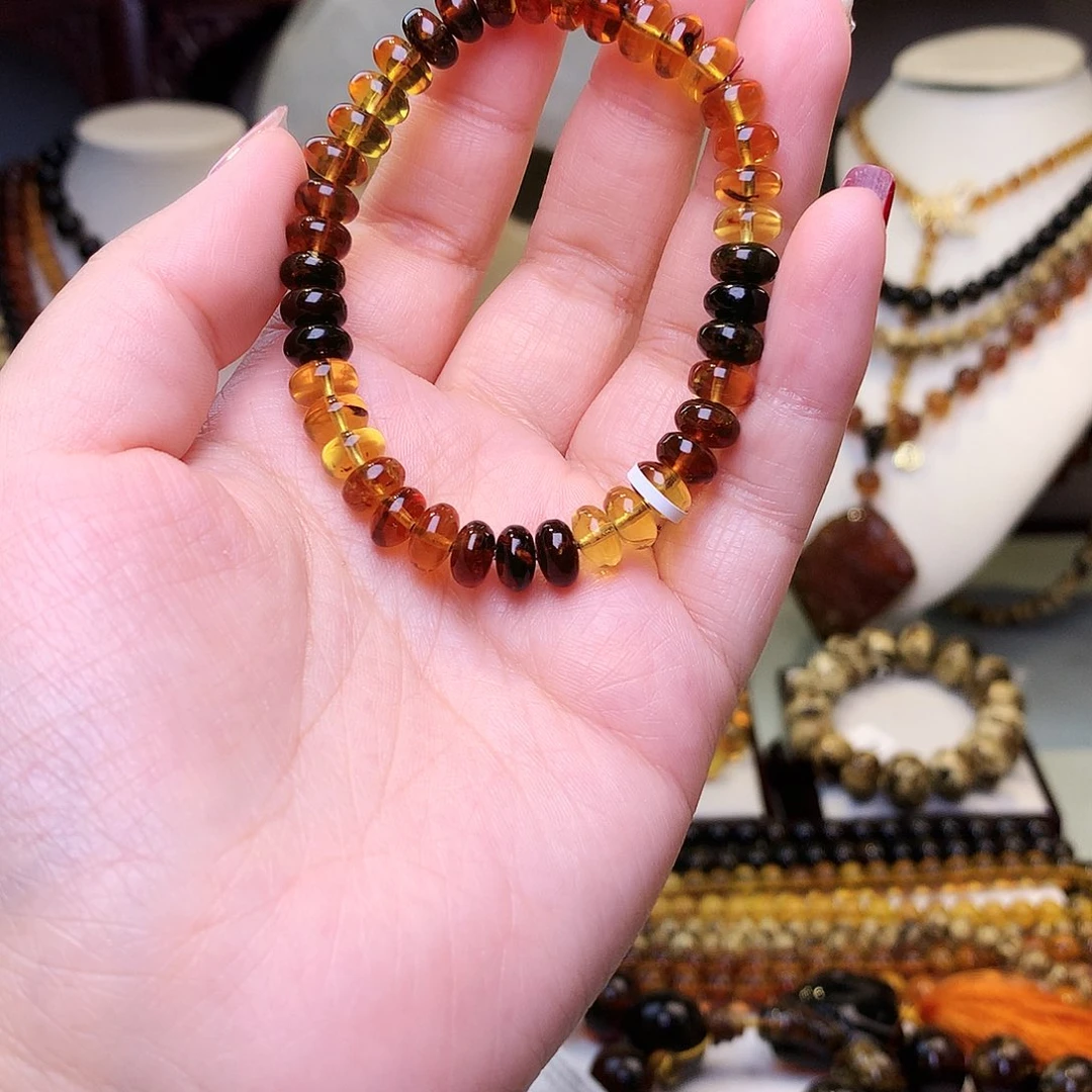 琥珀手链未镶嵌琥珀