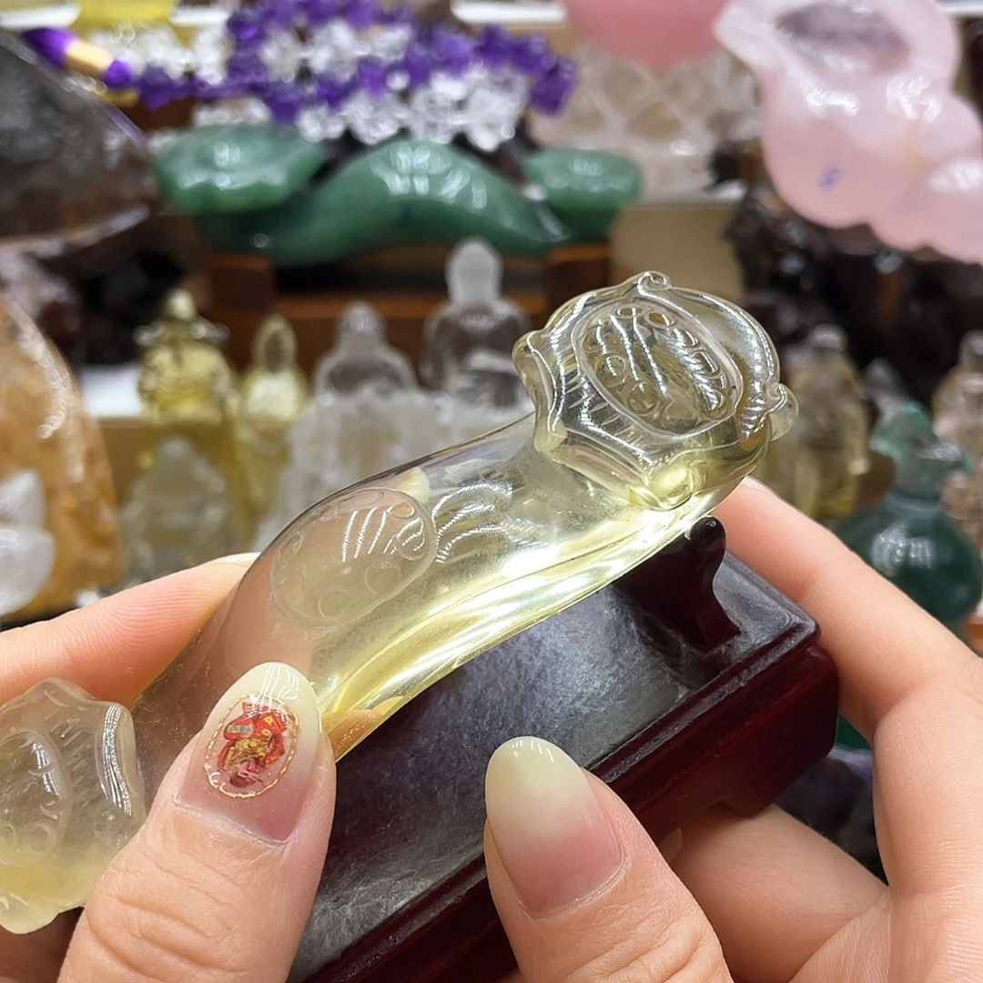 摆件未镶嵌水晶萝**嗦摆件