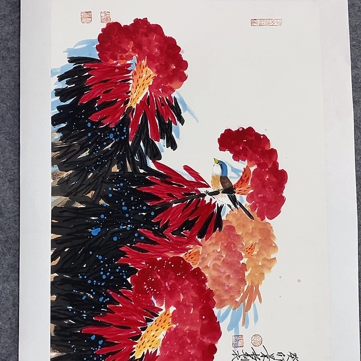 国画作品多次入选