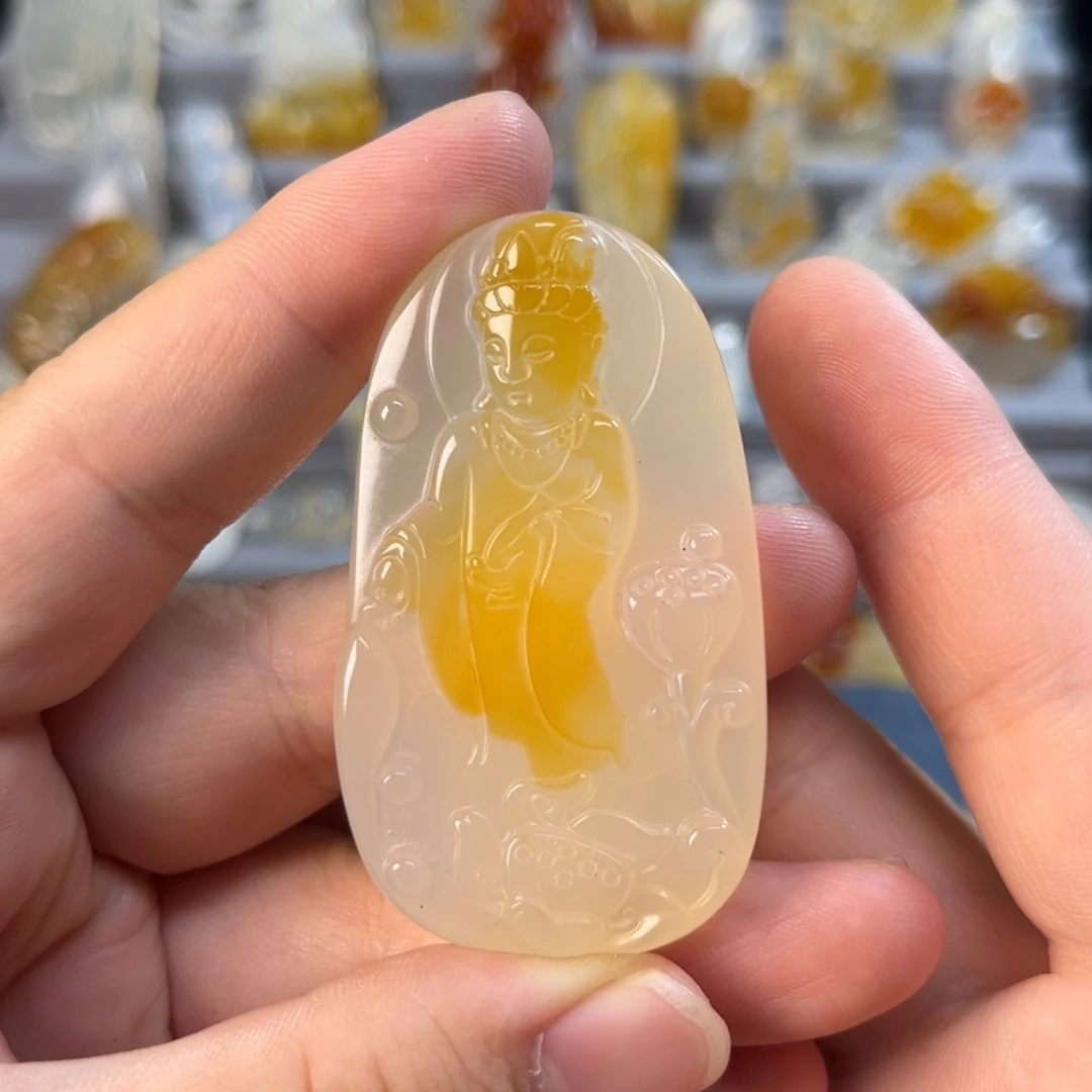 玛瑙/玉髓未镶嵌颈饰