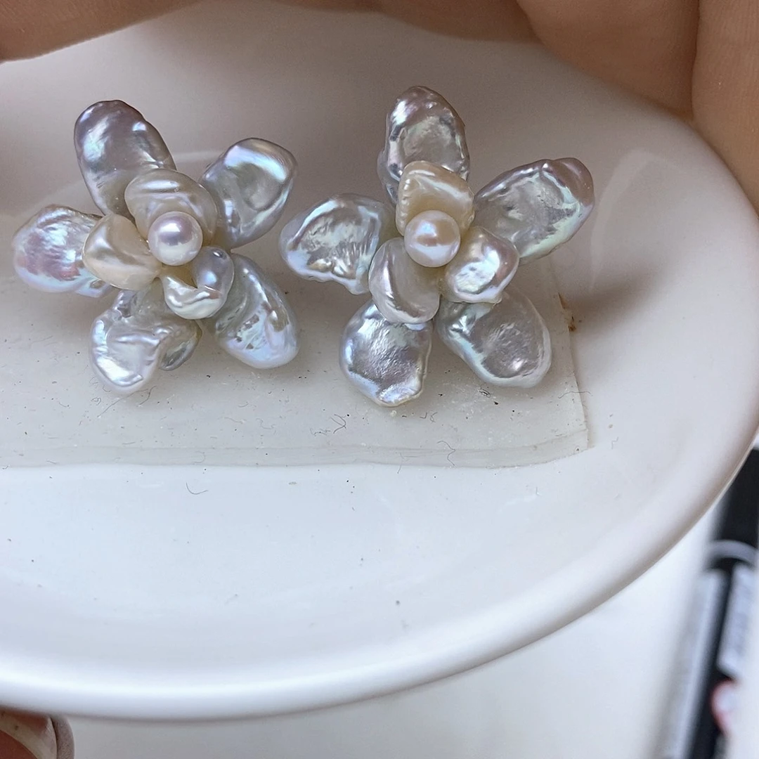 豆****合金淡水珍珠吊坠