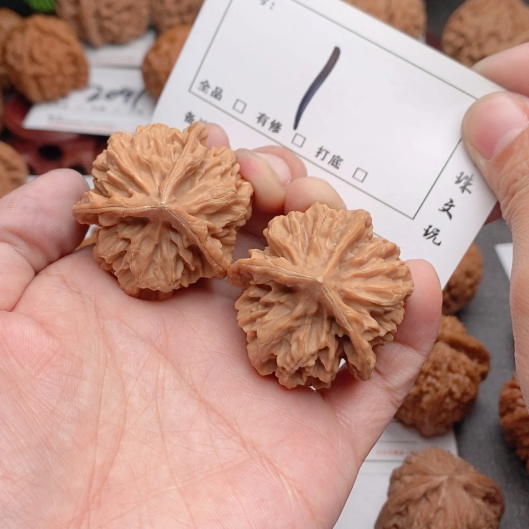 吊坠文玩核桃35全品帝王三棱1