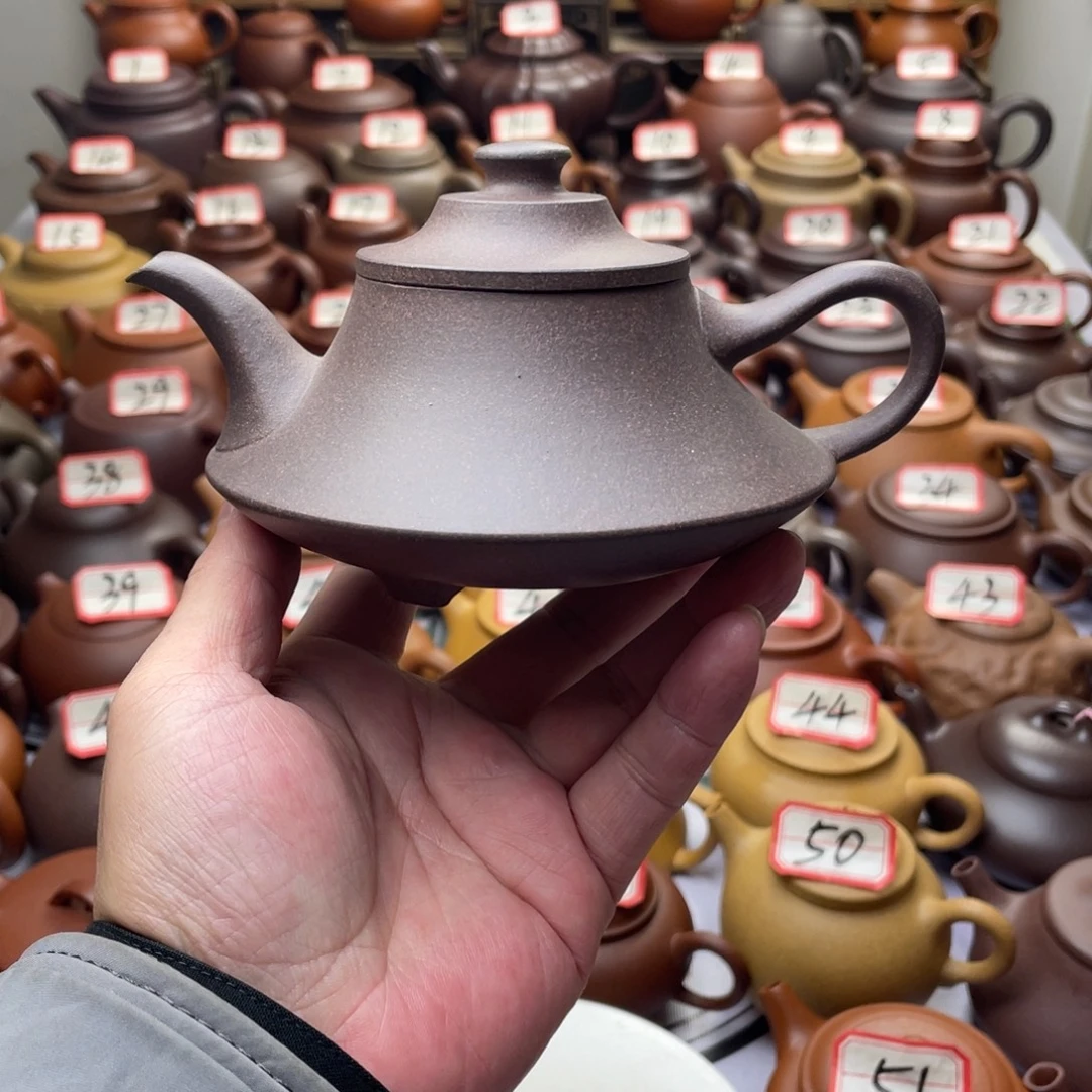 茶壶紫砂宜兴紫砂半手工