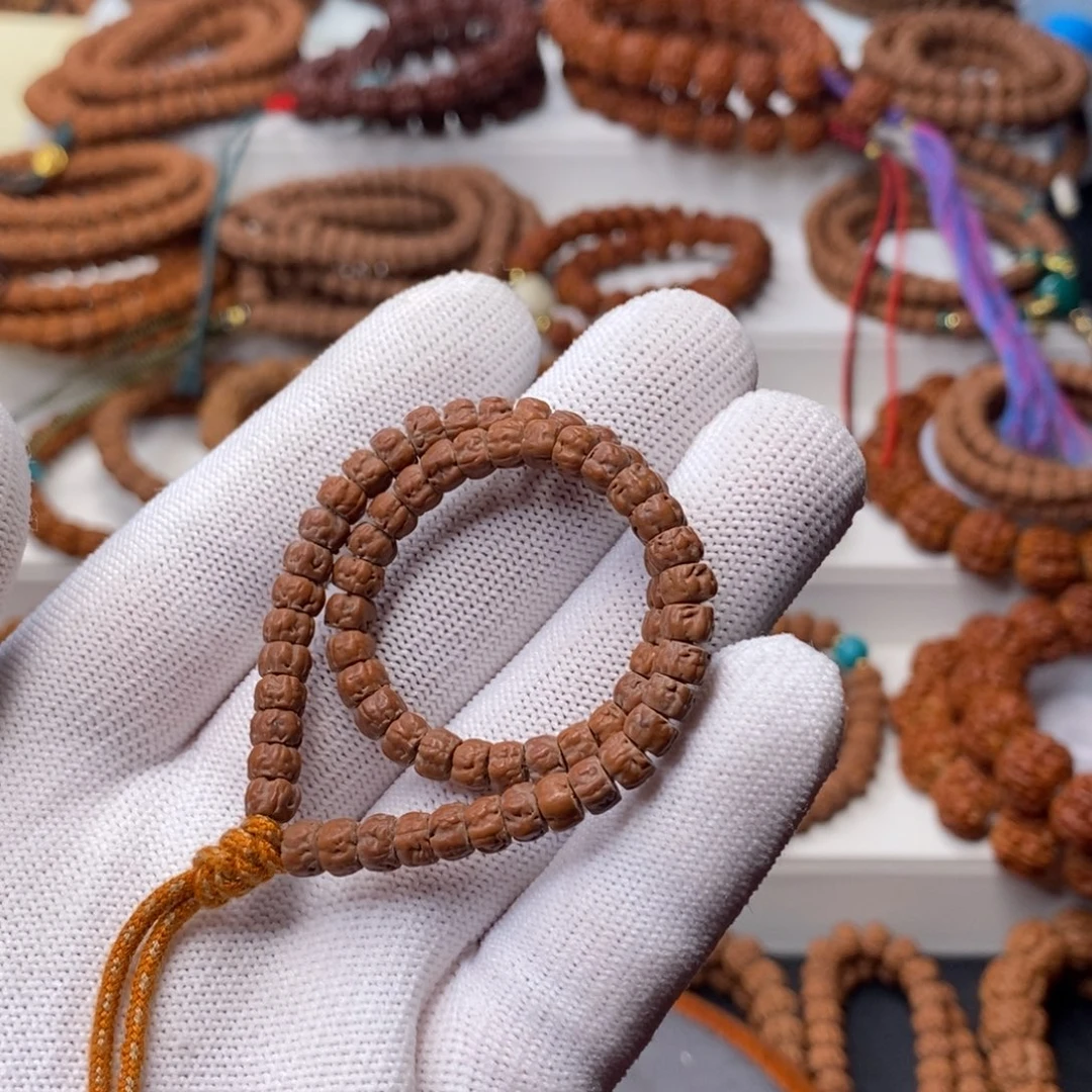 手串金刚菩提五爪金龙佛手，尺寸5.7