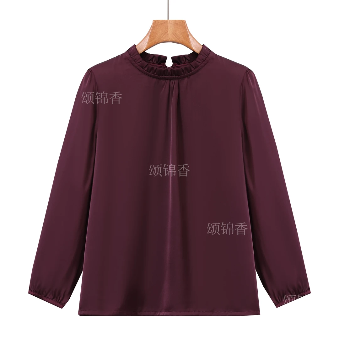 简韵长袖A8453百搭打底秋季上新女士圆领ins长袖打底小衫